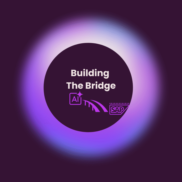 Building the Bridge             Between SAP & AI